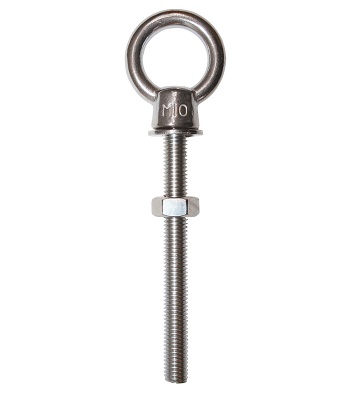 Eye Bolt With Collar and Nut /Washer Stainless Steel